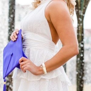 White hello molly dress